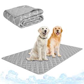Pupteck Sy25dcm01 Dog Cooling Mat Pad For Medium Large Dogs Blanket Kennel