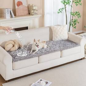 Ptsc-304m Putian 100% Waterproof Fuzzy Couch Cover For Dogs Washable Non-slip Pro