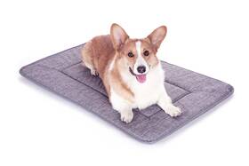 Qiaoqi 601707613502 Dog Bed Kennel Pad Crate Mat Washable Orthopedic Antislip Beds Dense M