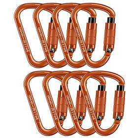 B0ffm4nc8m Qiwymhw Auto Locking Carabiner Heavy Duty 25kn Climbing Equ