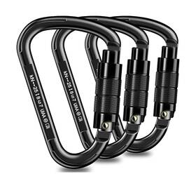 Sgm7103tn Qiwymhw Auto Locking Carabiner Heavy Duty 25kn Climbing