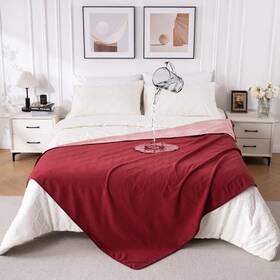 Qiyi 977650774107 Waterproof Blanket For Bed Queen Size Reversible Washable Pet-friendly