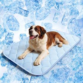 Qoko 735851964965 Dog Cooling Mat For Large Dogs Pet Bed Outdoor And Indoor Use With Ice