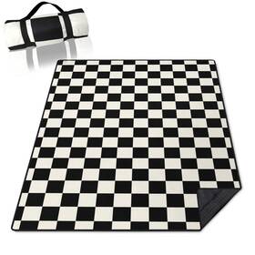8216 Qwpmvhsak 60’ ‘ X80 Checkered Blankets Waterproof Foldable 60 X80ftft Portable Dual Layer