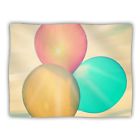 Rd1051aab01 Kess Inhouse Robin Dickinson Balloons Tan Clouds Pet Dog Blanket