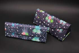 Topd-612-612-90-12 Real Sic Adorable Cactus Leather Glasses Case