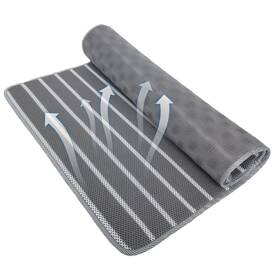Reezeivi 724087934774 Breathable Dog Crate Pad With Anti-slip Bottom 3d Air Mesh Non-stu