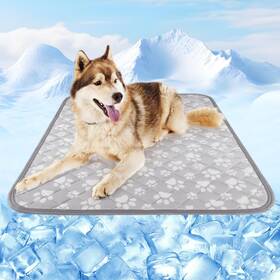 Rywell Pe-pm-0003-gy-ry-l Cooling Mat For Dogs New Grey Edition 36ftftx 27ftftendothermic Color Cha