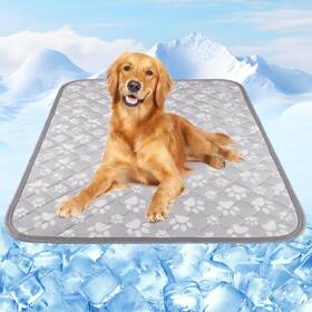 Rywell Pe-pm-0003-gy-ry-xl New Grey Edition Cooling Mat For Dogs Extra Large 44ftft X 32... Fast Ship