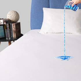 Sf201710pt03 Safe And Sound Waterproof Mattress Protector Queen Size Premium Cov