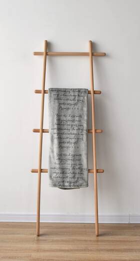 Scripture Strong 711841863227 Inspirational Ultra-soft Throw Blanket Lightweight Fleece Prove