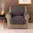 Sf39793 Sure Fit Chair Covers For Pets Gray Small To Large Dogs Cats