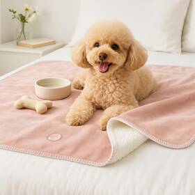 Shottushop 860012357819 Waterproof Pets Blanket - 50 Inch X60 Inches Medium Size Puppy Protector Throw B