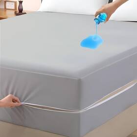 Mp-42x80-lg Shreem Linen Sl Mattress Protector Bunk Size 42 Inch X 80 100% Waterproof Zippered Cover 6