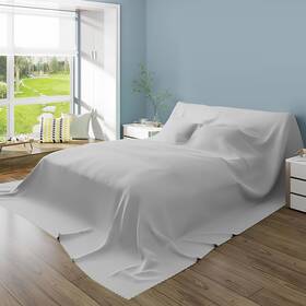 Fb23c92222fb2c3 Sieluno Bed Dust Cover - King Size Flat Sheets Breathable Mattress Protector