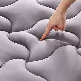 Sleep Zone 810029088497 King Size Mattress Pad Cooling Topper Quilted Fitted Ma