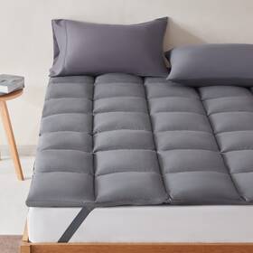 Sleep Zone 840199203345 Cooling Mattress Topper Twin Xl College Dorm Bedding Quilted Fitte