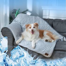D101-102 Snocyo Cooling Blanket For Dogs Washable Q-max 0.4 Waterproof Pet Self Mat