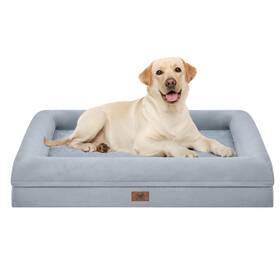 Song Puppy 788362819316 Orthopedic Washable Large Dog Bed Xl Egg-crate Foam Bolster Waterpr
