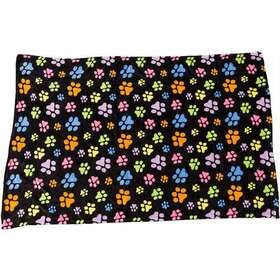 Spot 077234500644 Snuggler Rainbow Pawprint Blanket Black 1 Each/40
