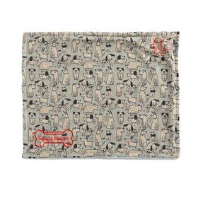 Squiggy Squeaks 860011191728 Ultra Soft Dog Blanket With Squeaky Toy 22 In X 27 For Small To Medium Pets