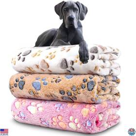 B09wf6hmbz Stanley Large Dog Blankets 3 Pack Washable 41 Inch X31 Soft Fuzzy Pet Throw Cover