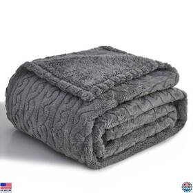 B0dm4pz2dr Stanley Waterproof Dog Blanket - Calming Cat Throw Washable Faux Fur 40x28 Inches