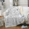Str0116549043 Sleepwish Cat Blankets And Throws Sherpa Throw Blanket 691196099109