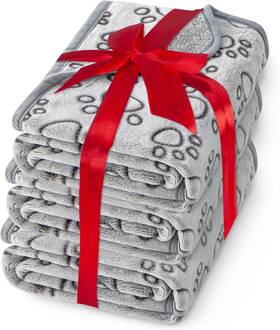 Stuffed 744110336184 1 Pack 3 Premium Soft Dog Blankets For Small Dogs Calming Puppy Blanket Throw F