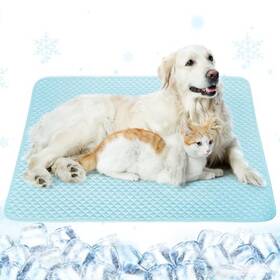 Subleer B0dt8g9lg7 Self-cooling Dog Mat - Breathable Pet Cooling Pad