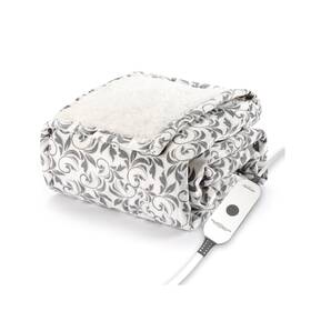 32810062 Sunbeam Royal Mink Sherpa Heated Throw Electric Blanket 50 Inch X 60 ... Fast Ship