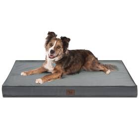 Tail Stories 676055394779 Orthopedic Dog Bed For Large Dogs Big Waterproof Crate Washable Pet