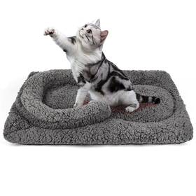 Rx25pt012 Tailtastic Self Warming Cat Bed Mat With U-shaped Pillow -22 Inch X18 Soft Thicken... Fast Ship