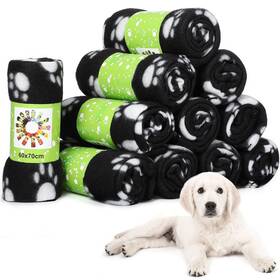 Tatuo-puppy-2448 Tatuo 12 Pieces Puppy Blanket For Litter Dog Bulk Summer Throw
