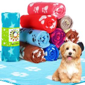 Tatuo-wedding-asf7922 Tatuo 12 Pieces Puppy Blanket For Litter Dog Bulk Summer Throw