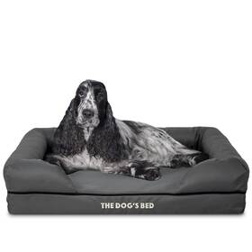 The Dogs Balls 5-grey-m Dog S Bed Orthopedic Memory Foam With Bolsters For Medium