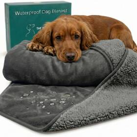 The Happy Dog Company 065022620006 Waterproof Blanket Washable For Large Couch And Ca