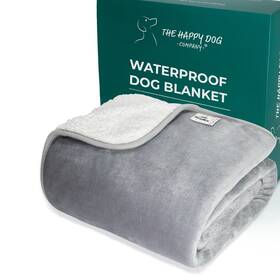 The Happy Dog Company 070000775814 100% Waterproof Blankets For Small And Medium Dogs Soft Fleece Washable