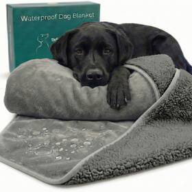 The Happy Dog Company 070000775876 Waterproof Blanket Washable For Large Couch And Ca