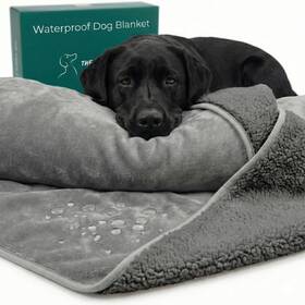 The Happy Dog Company 070000775883 Waterproof Blanket Washable For Bed And Large Couc