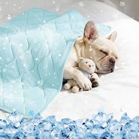 Tivray 445050471494 Cooling Dog Blanket Q-max 0.4 For Dogs Washable Lightweight Qu