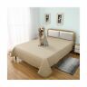 Tmo-bc-beige-5282 Tomoro Waterproof Bed Cover For Dogs Reversible Furniture Protector