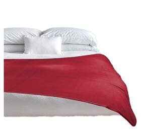 Top Waterproof Blanket 065443630047 100% Red/grey Jumbo 80x60 For Adults And Pets. Everyth