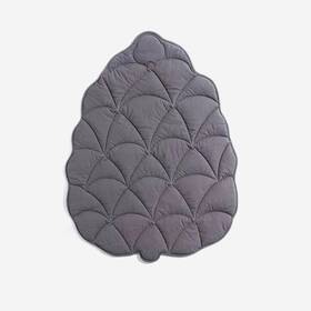 Toptree 696576932977 Decorative 3d Grey Leaves Shaped Pet Blanket Cushion Household Dog Or