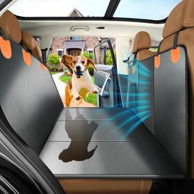 Cz001 Trail Tail Dog Car Seat Cover Back Extender For Dogs Waterproof Pet Hammock With Me