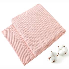 Treely 728458460411 Soft Knit Throw Blanket For Couch Sofa Or Bed Size 100% Cotton W
