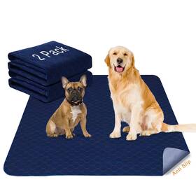 13002 Trusupetta 2pack Dog Pads Washable 53 Inch X65 Extra Large Puppy Waterproof