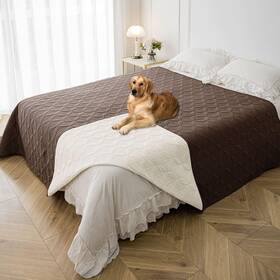 Tuffeel 788409742980 Waterproof Dog Blanket 82x102 Inches Pet Couch Covers For Sofa Bed