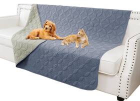 Tqsm-6882-blue Tuffeel Green Waterproof Dog Blanket 68x82 Inches Pet Couch Covers For Sofa Bed Furniture