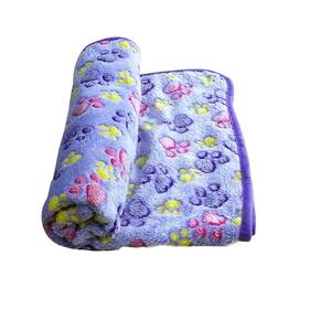 Turbo-roofinds 313102994970 Soft Fluffy High Quality Pet Blanket Cute Cartoon Pattern Mat Warm And Comfo